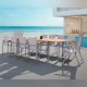Brafritid - Обеденный комплект Brafritid Lyon-Andy 280B-8N2R Цвет: бежевый/натуральный Brafritid - Обеденный комплект Brafritid Lyon-Andy 280B-8N2R Цвет: бежевый/натуральный