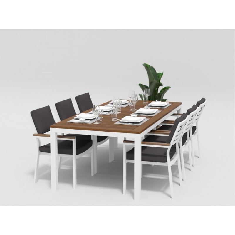 Gardenini - Обеденная зона Gardenini Bella Carbon 220 Цвет: Антрацит Gardenini - Обеденная зона Gardenini Bella Carbon 220 Цвет: Антрацит
