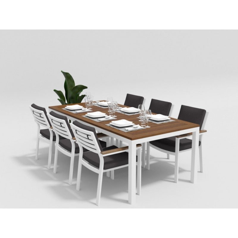 Gardenini - Обеденная зона Gardenini Bella Carbon 220 Цвет: Антрацит Gardenini - Обеденная зона Gardenini Bella Carbon 220 Цвет: Антрацит