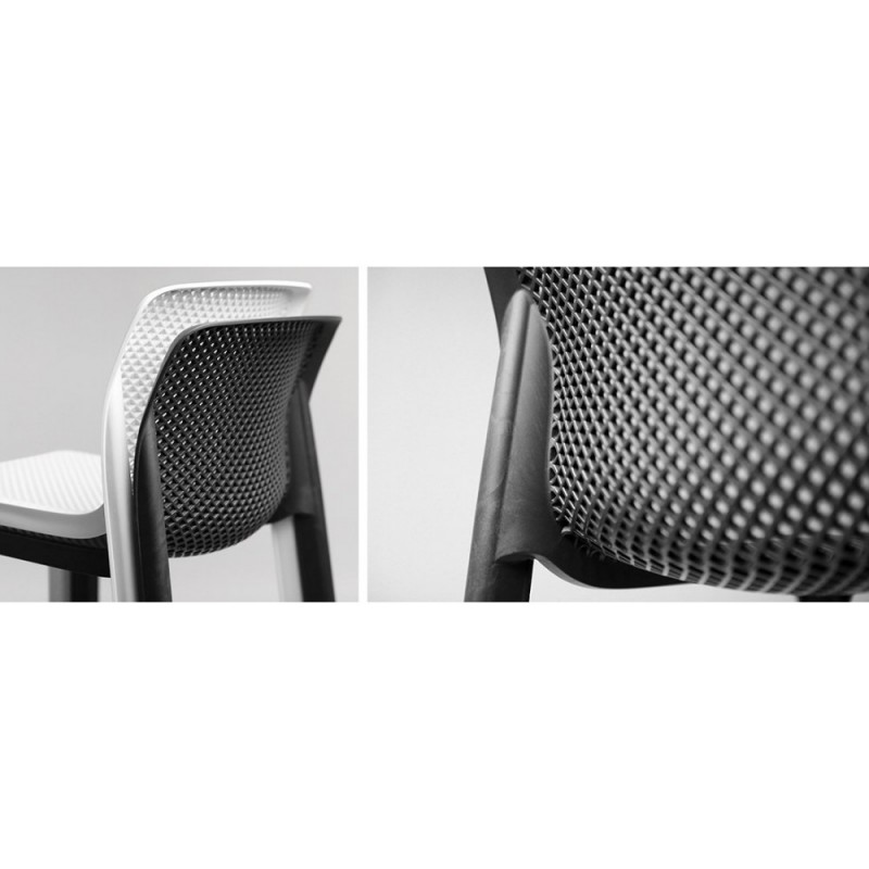 Nardi - Стул барный Nardi Net Stool Цвет: белый
