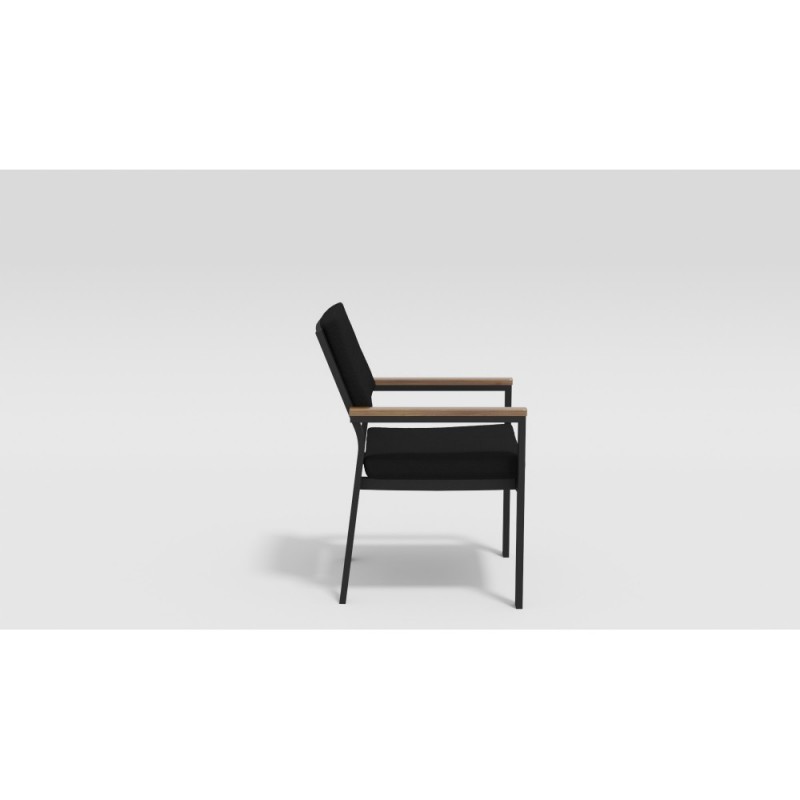 Gardenini - Обеденная зона Gardenini Bella Carbon 180 Цвет: Чёрный Gardenini - Обеденная зона Gardenini Bella Carbon 180 Цвет: Чёрный