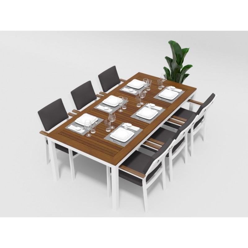 Gardenini - Обеденная зона Gardenini Bella Carbon 220 Цвет: Антрацит Gardenini - Обеденная зона Gardenini Bella Carbon 220 Цвет: Антрацит