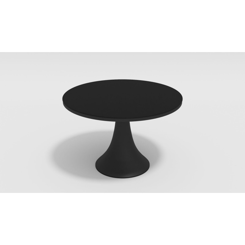 Gardenini - Обеденная зона Gardenini Voglie Round Carbon Черный со стульями Voglie