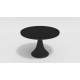 Gardenini - Обеденная зона Gardenini Voglie Round Carbon Антрацит со стульями Voglie