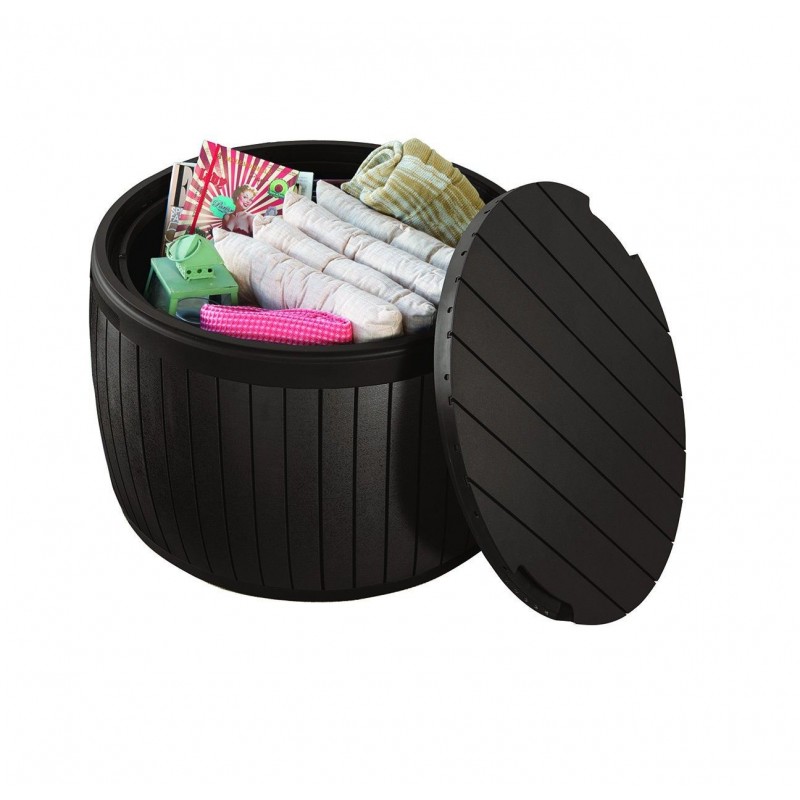 Keter - Стол-сундук Keter Circa wood 140L