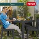 Keter - Стол Keter Melody quartet графит