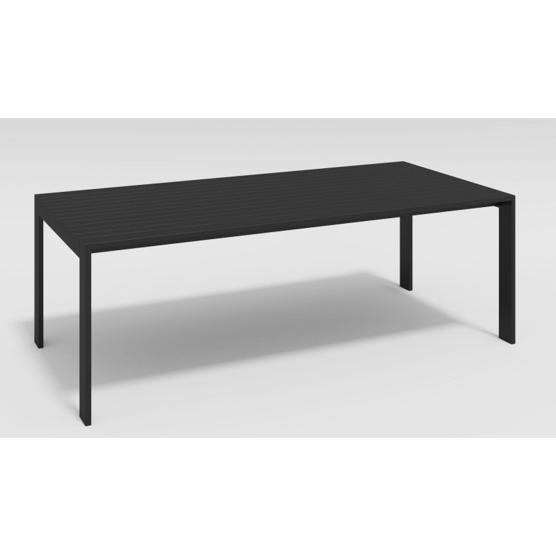 Gardenini - Обеденная зона Gardenini Malia Carbon 180 Антрацит со стульями Voglie Armrest