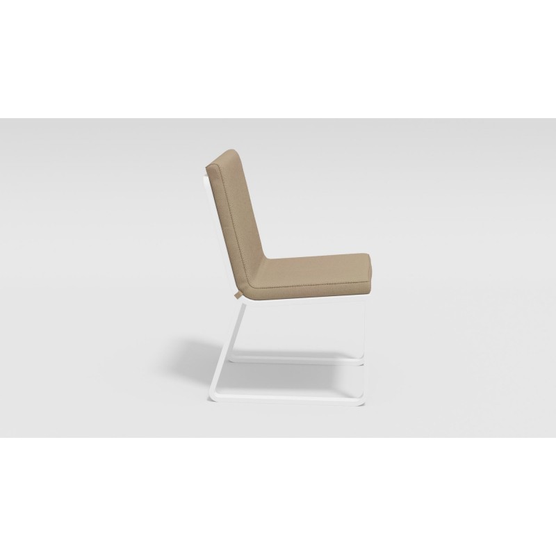 Gardenini - Обеденная зона Gardenini Voglie Round White Бежевый со стульями Voglie