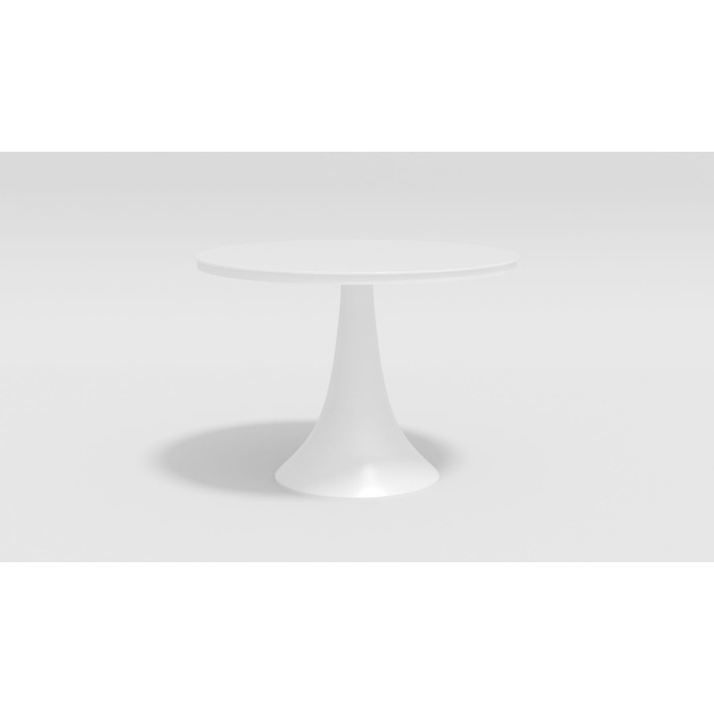 Gardenini - Обеденная зона Gardenini Voglie Round White Антрацит со стульями Voglie