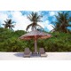 SiestaContract - Столик плетеный Siesta Contract Miami Lounge для шезлонга GT 1009 Цвет: коричневый SiestaContract - Столик плетеный Siesta Contract Miami Lounge для шезлонга GT 1009 Цвет: коричневый