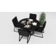 Gardenini - Обеденная зона Gardenini Primavera Carbon Черный с стульями Voglie Gardenini - Обеденная зона Gardenini Primavera Carbon Черный с стульями Voglie