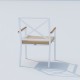 IdealPatio - Обеденная группа Ideal Patio Tella Alba 220 Цвет: белый, бежевый IdealPatio - Обеденная группа Ideal Patio Tella Alba 220 Цвет: белый, бежевый