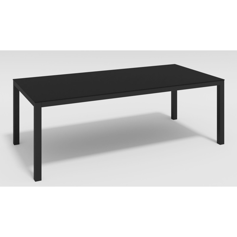 Gardenini - Обеденная зона Gardenini Calma Carbon 220 Черный со стульями Calma S