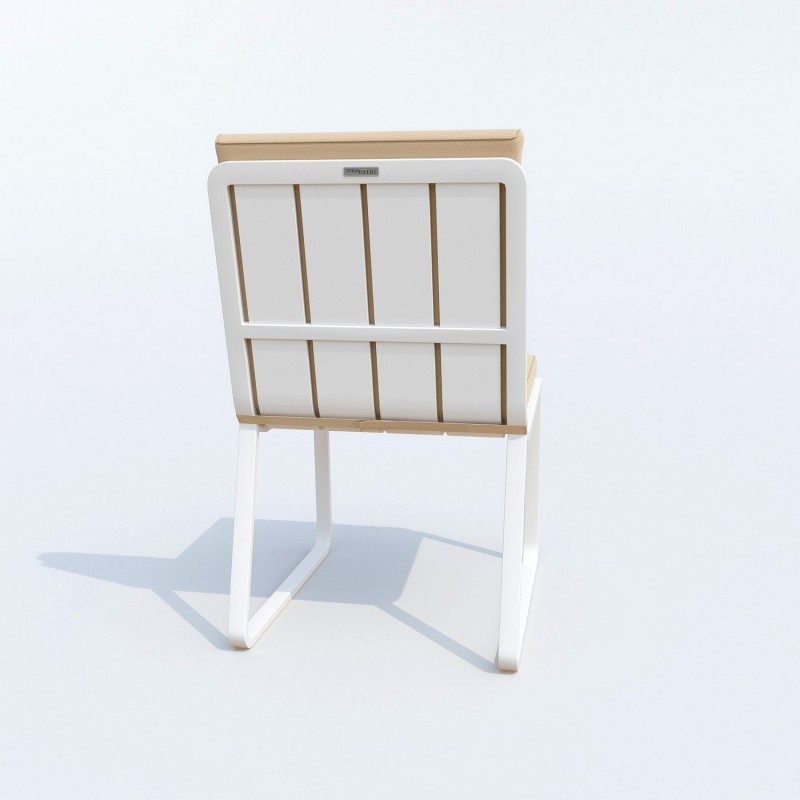 IdealPatio - Обеденная группа Ideal Patio Tella Gira 220 Цвет: белый, бежевый IdealPatio - Обеденная группа Ideal Patio Tella Gira 220 Цвет: белый, бежевый