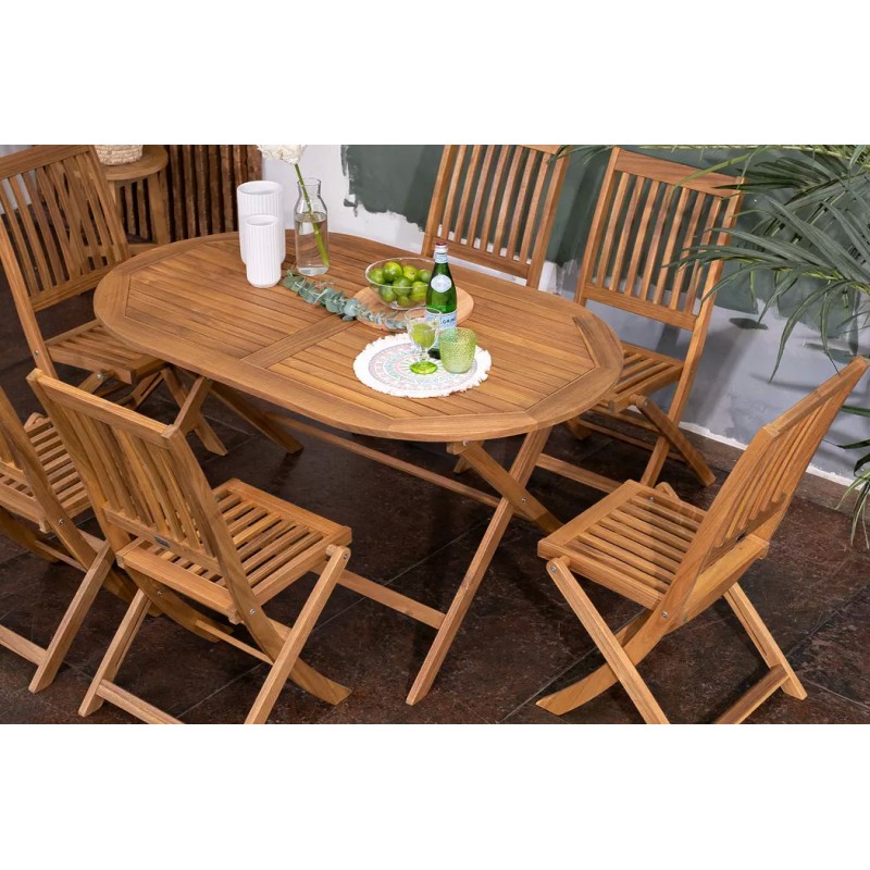 Joygarden - Стол из акации Joygarden Oxford складной 150 см Joygarden - Стол из акации Joygarden Oxford складной 150 см