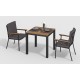 Gardenini - Обеденная зона Gardenini Bella Calma S 80 Цвет: Карбон, антрацит