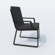 IdealPatio - Обеденная группа Ideal Patio Tella Alba 180 Цвет: карбон, чёрный IdealPatio - Обеденная группа Ideal Patio Tella Alba 180 Цвет: карбон, чёрный