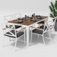 Gardenini - Обеденная зона Gardenini Bella Calma Grey 180
