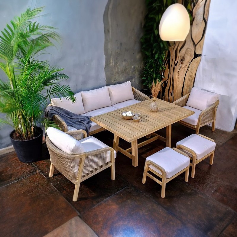 Joygarden - Лаунж зона Joygarden Rimini L со столом 150 см Joygarden - Лаунж зона Joygarden Rimini L со столом 150 см