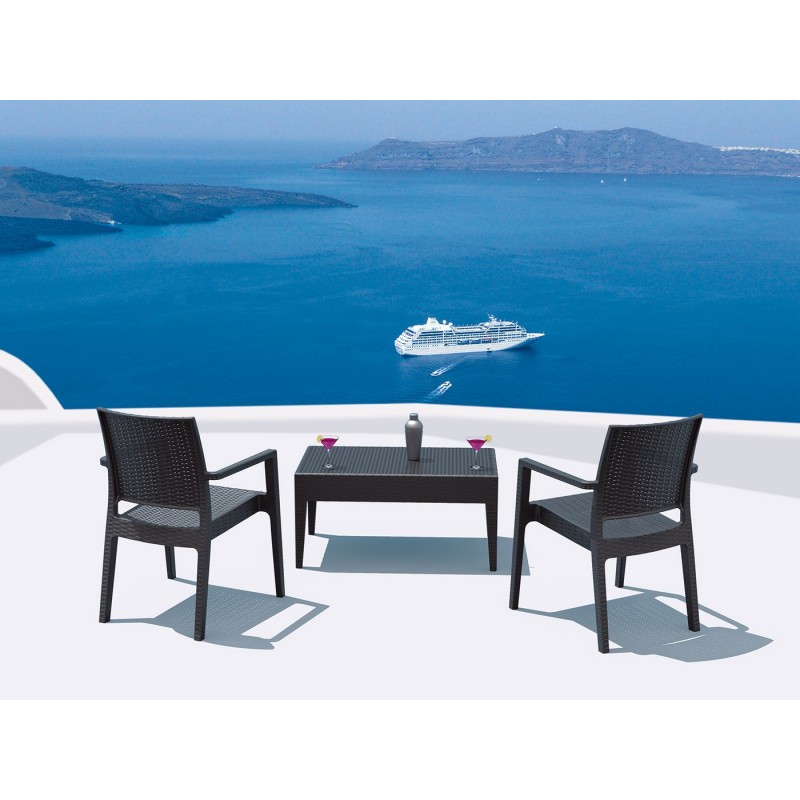 SiestaContract - Кресло Siesta Contract Ibiza Цвет: антрацит SiestaContract - Кресло Siesta Contract Ibiza Цвет: антрацит