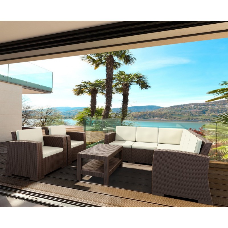 SiestaContract - Столик журнальный Siesta Contract Monaco Lounge Цвет: коричневый SiestaContract - Столик журнальный Siesta Contract Monaco Lounge Цвет: коричневый