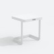 IdealPatio - Шезлонг Ideal Patio Letto Цвет: белый, антрацит IdealPatio - Шезлонг Ideal Patio Letto Цвет: белый, антрацит