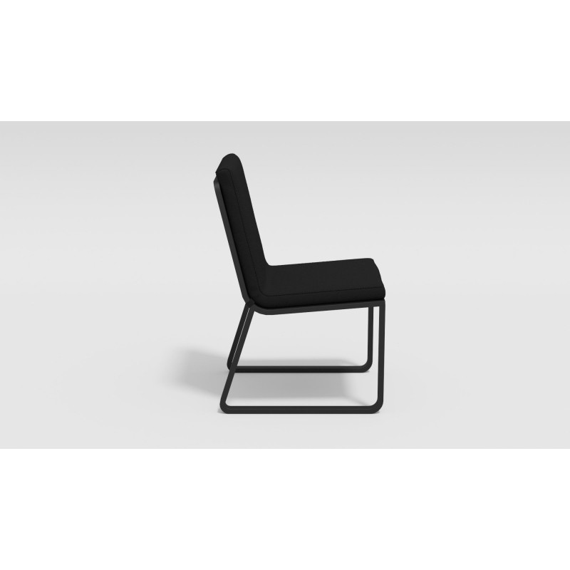 Gardenini - Обеденная зона Gardenini Voglie Carbon 220 Черный со стульями Voglie