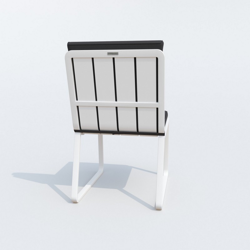 IdealPatio - Стул Ideal Patio Giro Цвет: белый, антрацит IdealPatio - Стул Ideal Patio Giro Цвет: белый, антрацит