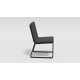 Gardenini - Обеденная зона Gardenini Malia Carbon 220 Антрацит со стульями Voglie