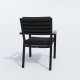 IdealPatio - Обеденная группа Ideal Patio Tella Bonta 220 Цвет: карбон, чёрный IdealPatio - Обеденная группа Ideal Patio Tella Bonta 220 Цвет: карбон, чёрный