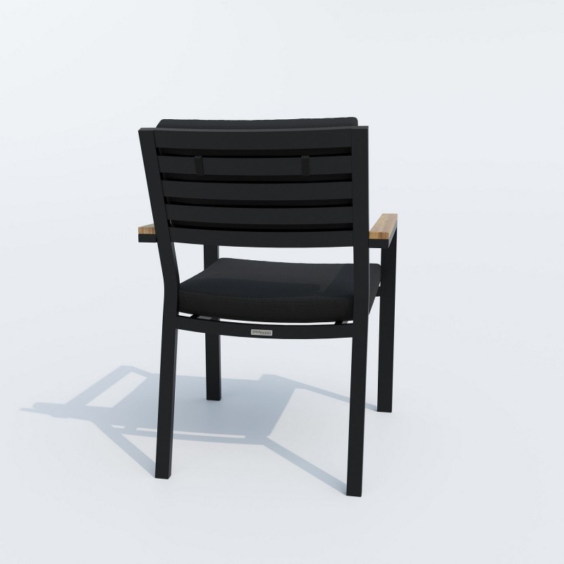 IdealPatio - Обеденная группа Ideal Patio Tella Bonta 200 Цвет: карбон, чёрный IdealPatio - Обеденная группа Ideal Patio Tella Bonta 200 Цвет: карбон, чёрный