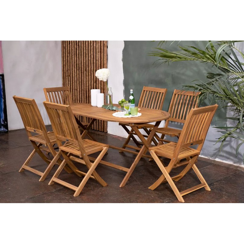 Joygarden - Стол из акации Joygarden Oxford складной 150 см Joygarden - Стол из акации Joygarden Oxford складной 150 см