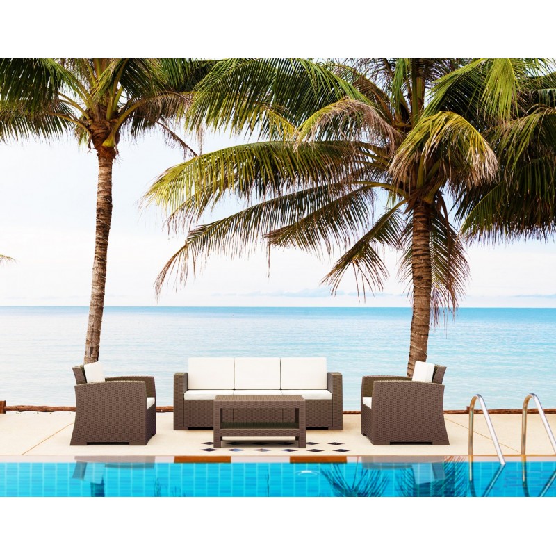 SiestaContract - Столик журнальный Siesta Contract Monaco Lounge Цвет: коричневый SiestaContract - Столик журнальный Siesta Contract Monaco Lounge Цвет: коричневый