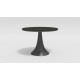 Gardenini - Обеденная зона Gardenini Voglie Round Carbon Антрацит со стульями Voglie