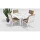 Gardenini - Обеденная зона Gardenini Primavera White Бежевый с стульями Voglie