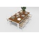 Gardenini - Обеденная зона Gardenini Bella Calma Beige 200