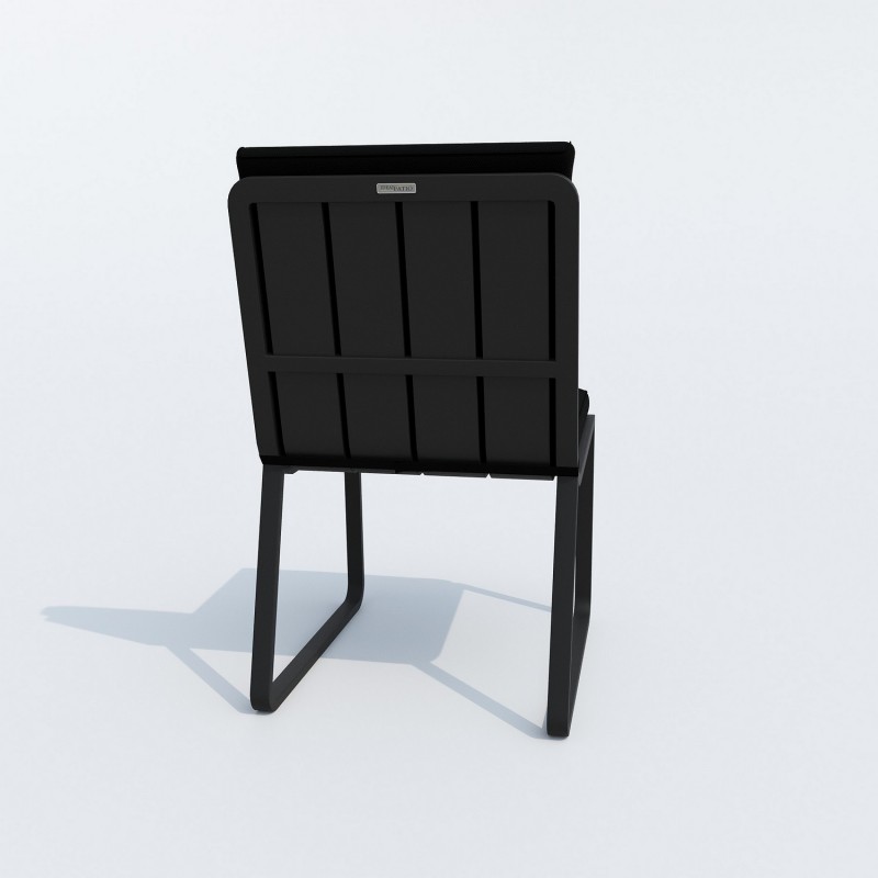 IdealPatio - Обеденная группа Ideal Patio Tella Gira 180 Цвет: карбон, чёрный IdealPatio - Обеденная группа Ideal Patio Tella Gira 180 Цвет: карбон, чёрный