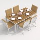 IdealPatio - Обеденная группа Ideal Patio Tella Gira 180 Цвет: белый, бежевый IdealPatio - Обеденная группа Ideal Patio Tella Gira 180 Цвет: белый, бежевый