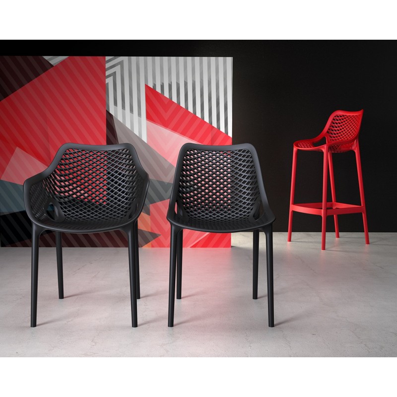 SiestaContract - Стул барный Siesta Contract Air Bar 75 Цвет: красный SiestaContract - Стул барный Siesta Contract Air Bar 75 Цвет: красный