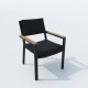 IdealPatio - Обеденная группа Ideal Patio Tella Bonta 220 Цвет: карбон, чёрный IdealPatio - Обеденная группа Ideal Patio Tella Bonta 220 Цвет: карбон, чёрный