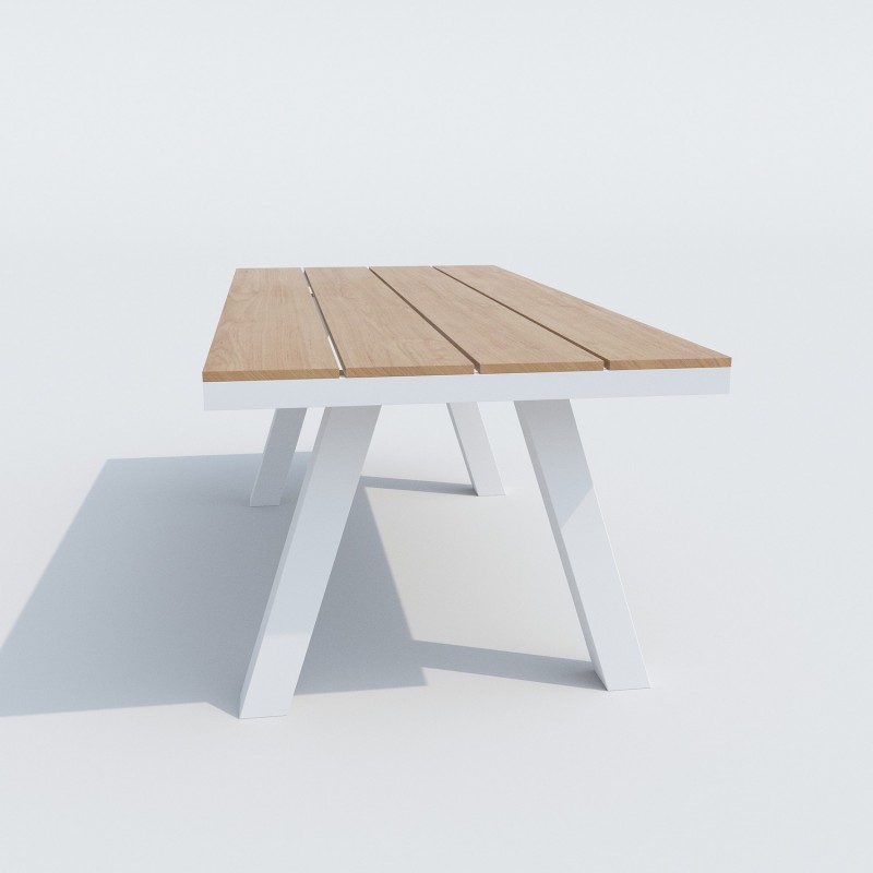 IdealPatio - Обеденная группа Ideal Patio Mirra Sola 180 Цвет: белый IdealPatio - Обеденная группа Ideal Patio Mirra Sola 180 Цвет: белый