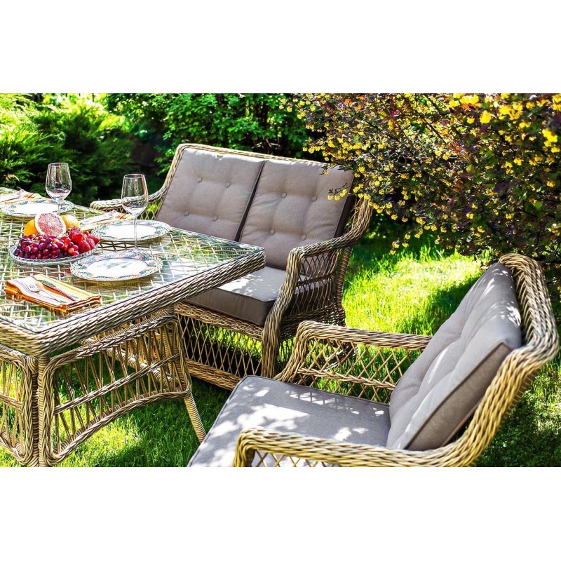 Joygarden - Плетеный стол Joygarden Oslo 140 см Joygarden - Плетеный стол Joygarden Oslo 140 см