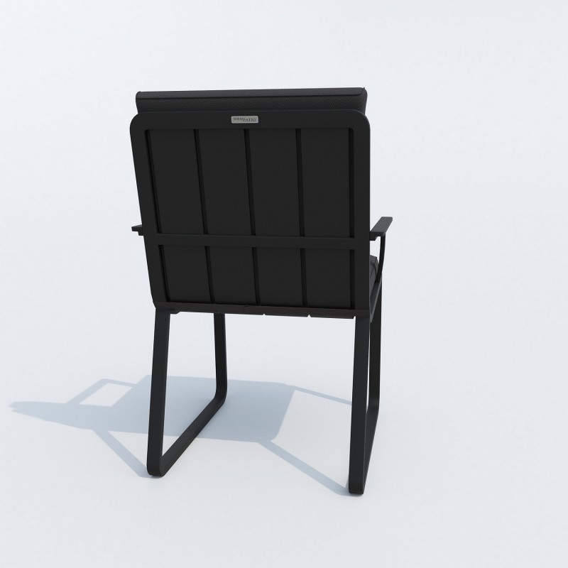 IdealPatio - Обеденная группа Ideal Patio Tella Alba 180 Цвет: карбон, чёрный IdealPatio - Обеденная группа Ideal Patio Tella Alba 180 Цвет: карбон, чёрный