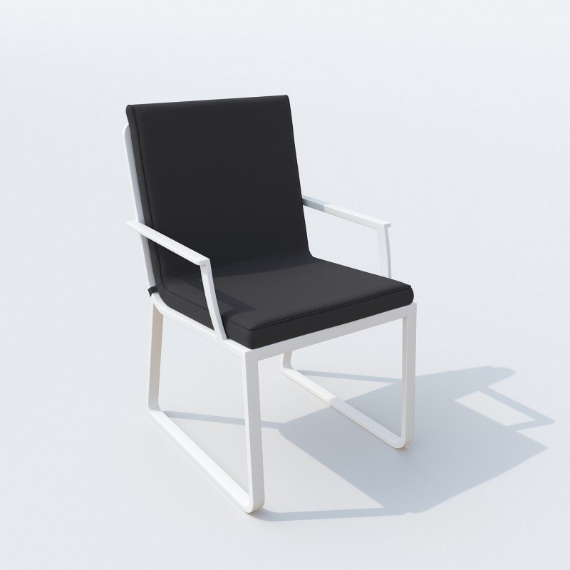 IdealPatio - Обеденная группа Ideal Patio Tella Alba 200 Цвет: белый, антрацит IdealPatio - Обеденная группа Ideal Patio Tella Alba 200 Цвет: белый, антрацит