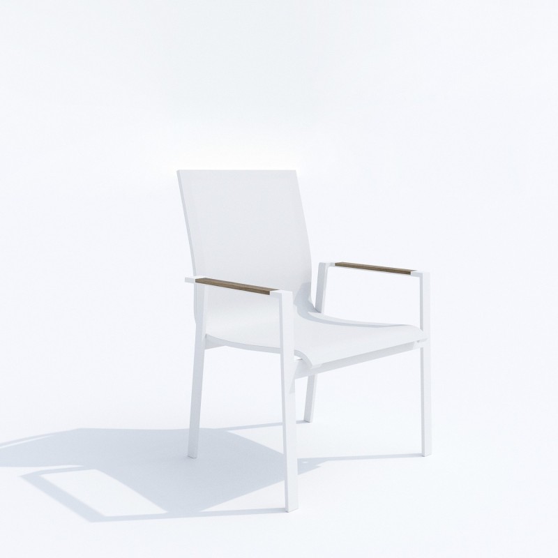 IdealPatio - Обеденная группа Ideal Patio Mirra Sola 180 Цвет: белый IdealPatio - Обеденная группа Ideal Patio Mirra Sola 180 Цвет: белый