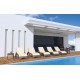 SiestaContract - Столик плетеный Siesta Contract Miami Lounge для шезлонга GT 1009 Цвет: коричневый SiestaContract - Столик плетеный Siesta Contract Miami Lounge для шезлонга GT 1009 Цвет: коричневый