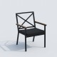 IdealPatio - Стул Ideal Patio Festa Цвет: карбон, чёрный IdealPatio - Стул Ideal Patio Festa Цвет: карбон, чёрный