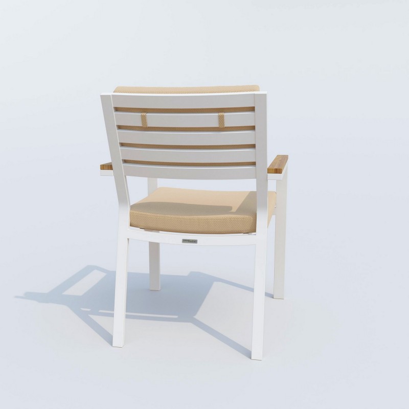 IdealPatio - Обеденная группа Ideal Patio Tella Bonta 220 Цвет: белый, бежевый IdealPatio - Обеденная группа Ideal Patio Tella Bonta 220 Цвет: белый, бежевый