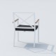 IdealPatio - Обеденная группа Ideal Patio Tella Alba 220 Цвет: белый, антрацит