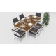 Gardenini - Обеденная зона Gardenini Bella Calma S 180 Цвет: Белый, антрацит